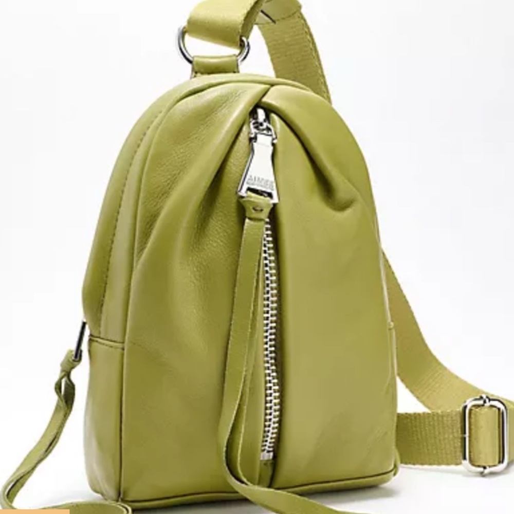 NWOT Aimee Kestenberg Matcha Green Tamitha Crossbody